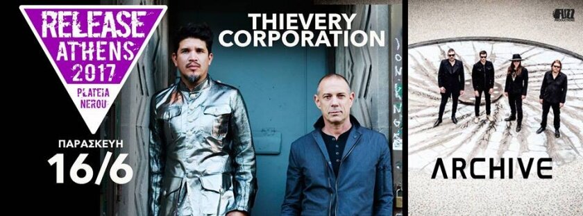 Thievery Corporation at Release Athens Festival - Athens, Greece