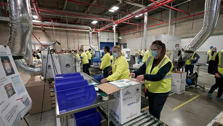Γιγάντια επιχείρηση στις ΗΠΑ για τη διανομή του εμβολίου